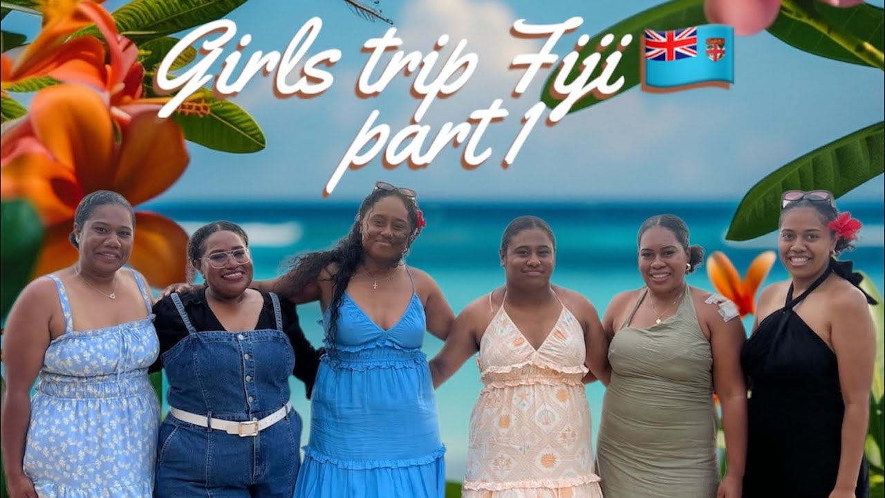 GIRLS TRIP FIJI 🇫🇯 DAY 1 MOMI BAY