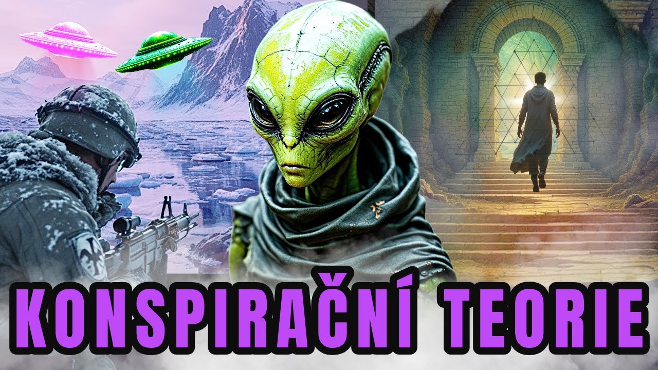 Konspiračn&iacute; teorie o nejz&aacute;hadněj&scaron;&iacute;ch m&iacute;stech světa 👽 #2
