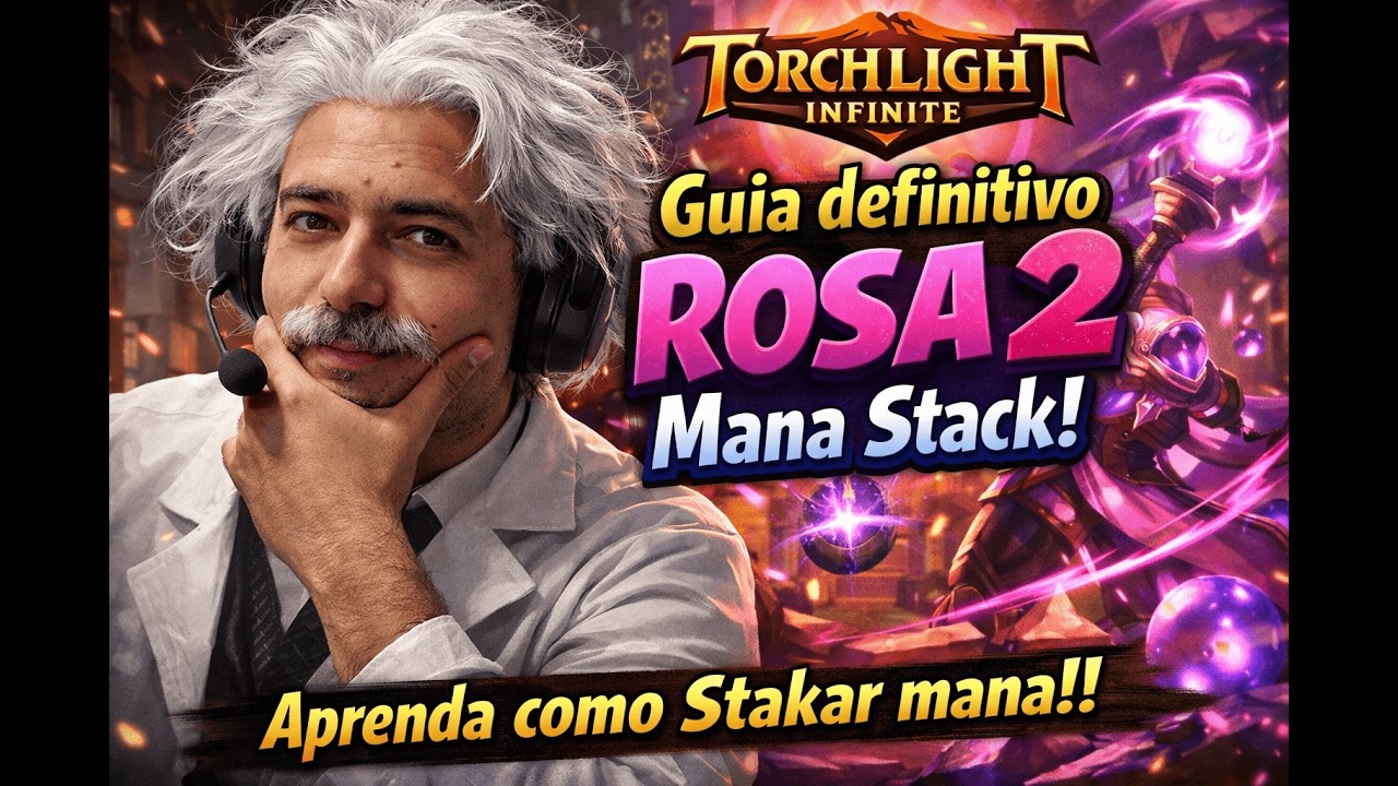 [PT/BR] Torchlight Infinite: Guia definitivo ROSA 2 Mana Stack! Aprenda como Stakar mana!!