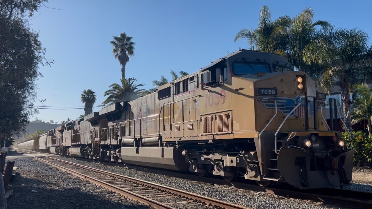 Weekly video with a Union Pacific AC6000CW leader on LOF66 also with Amtrak CA NPCU 90225