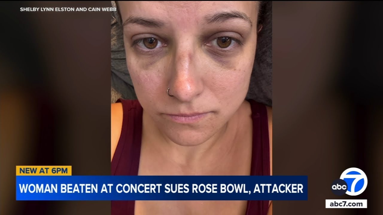 Woman attacked at Rose Bowl sues venue, suspect