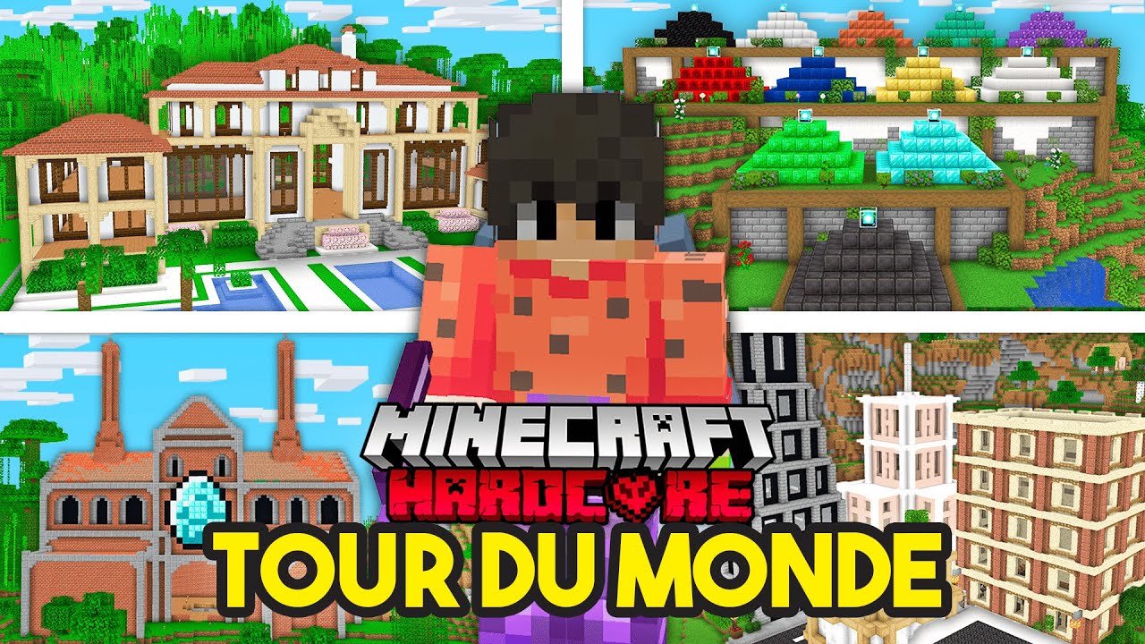 3000 JOURS sur Minecraft Hardcore, Voici le r&eacute;sultat..