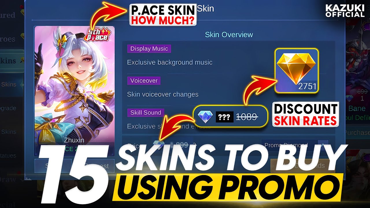 15 MUST-BUY Skins using PROMO DIAMONDS! WATCH BEFORE SPENDING!