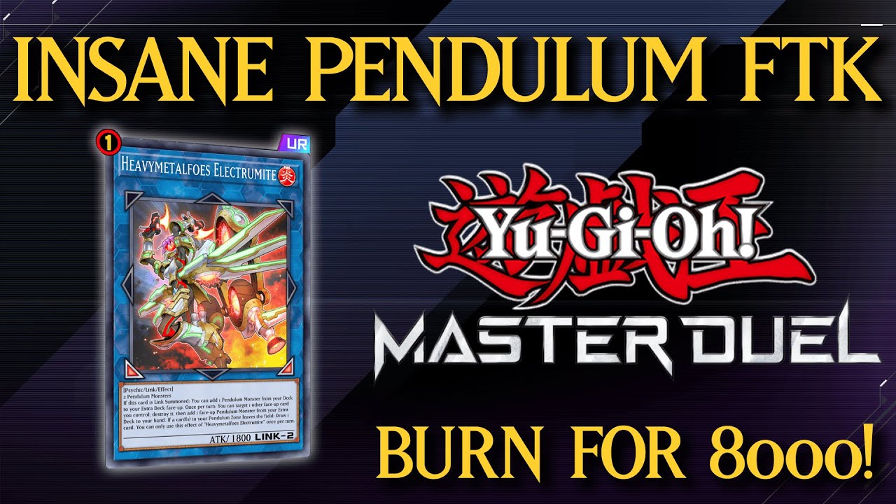 Yu-Gi-Oh Master Duel PENDULUM FTK BURN - Deck Profile, Guide, & Replay! - OzoneTCG - January 2022