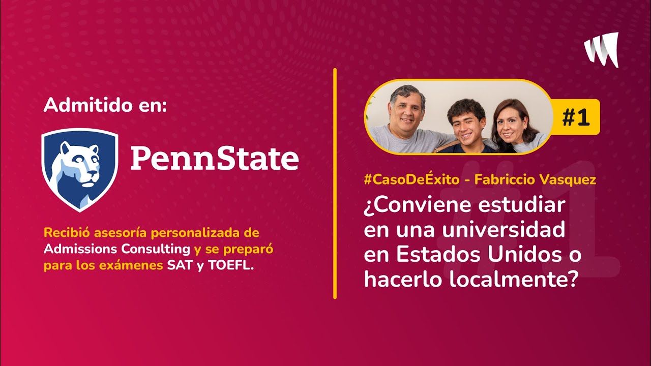 ¿Conviene estudiar en una universidad en Estados Unidos o hacerlo localmente? | #CasoDeÉxito