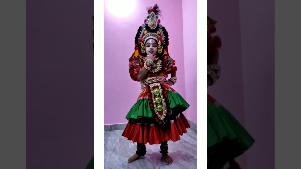 neeratavadidaru..|shravanya |yakshagana dance cover| kids dance
