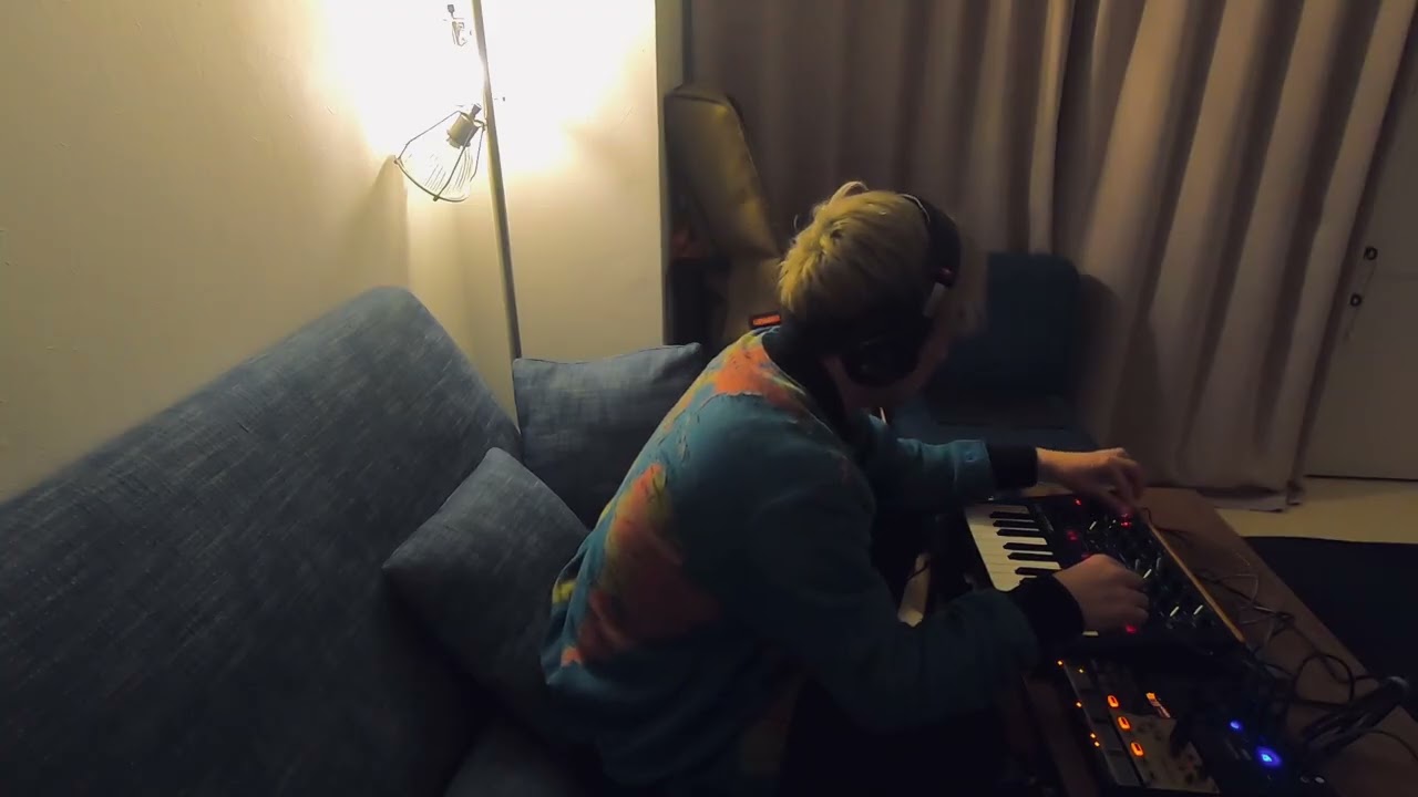 KORG monologue , volca drum