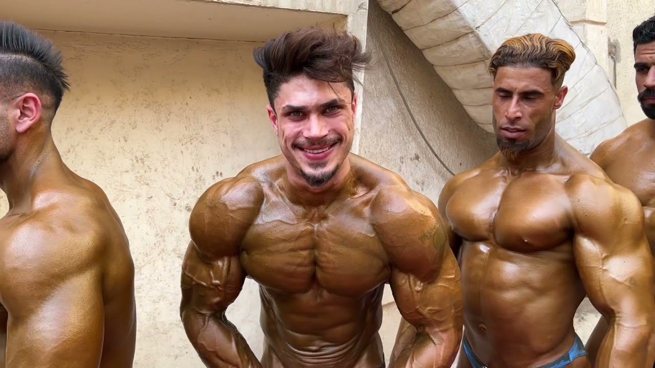 ابطالنا بوزن 90 كيلو واحلى بطل عراقي شاب 20 سنة