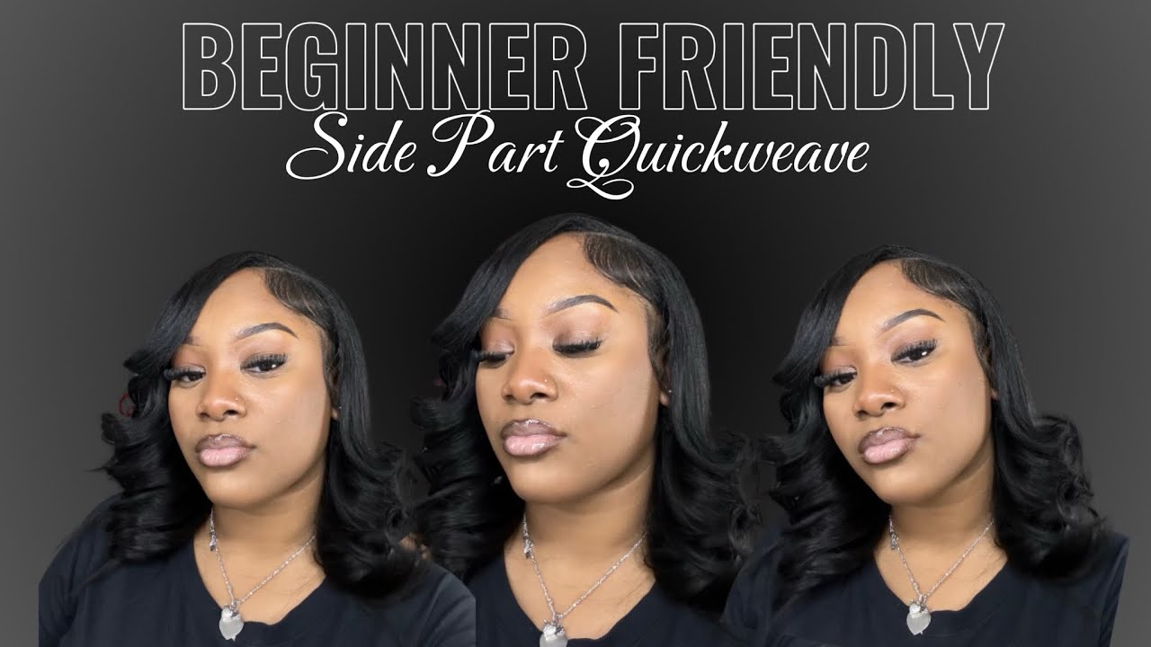 Side Part Quickweave W/ Beauty Supply Hair 😍