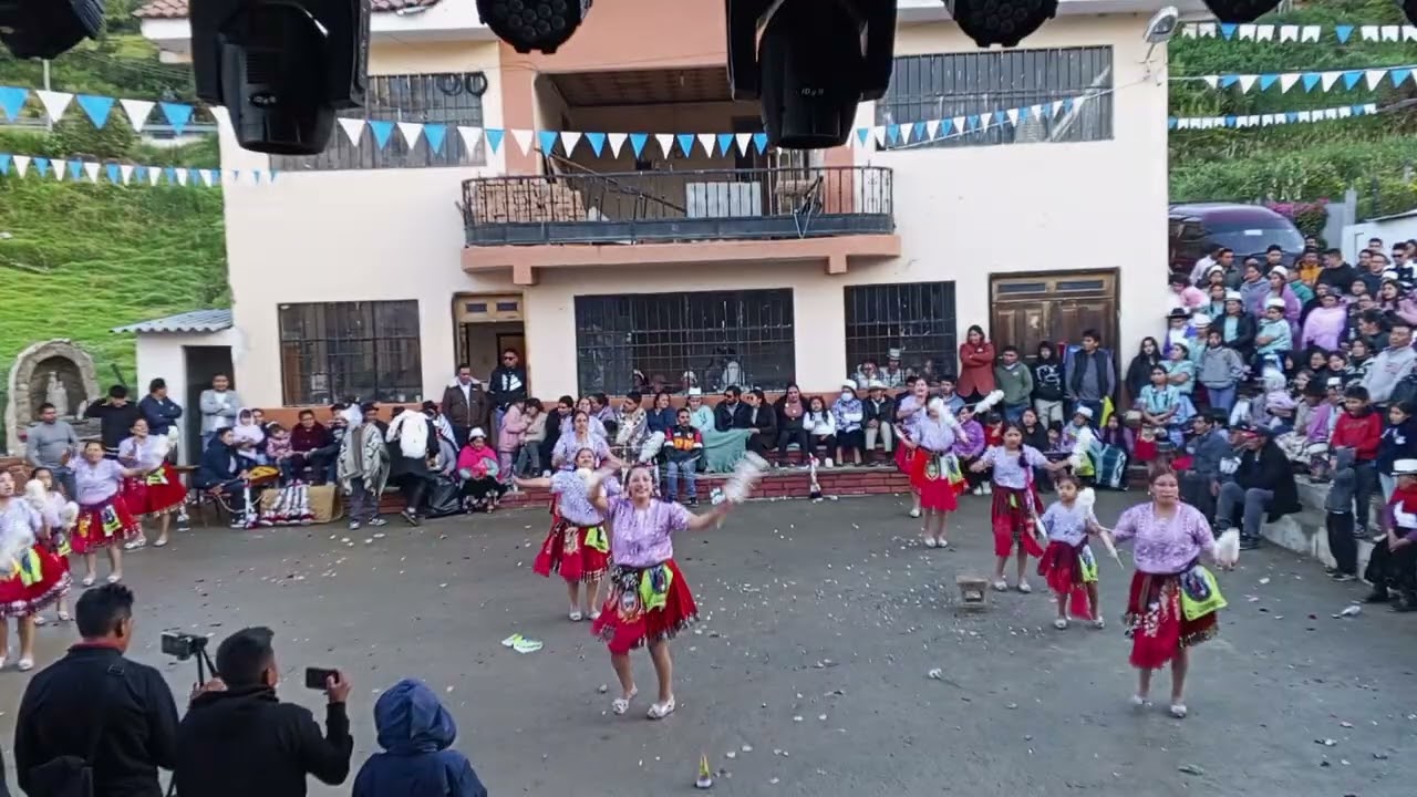  Participación Platilleras cholitas San marqueñas en la comunidad de Gun parroquia Taday