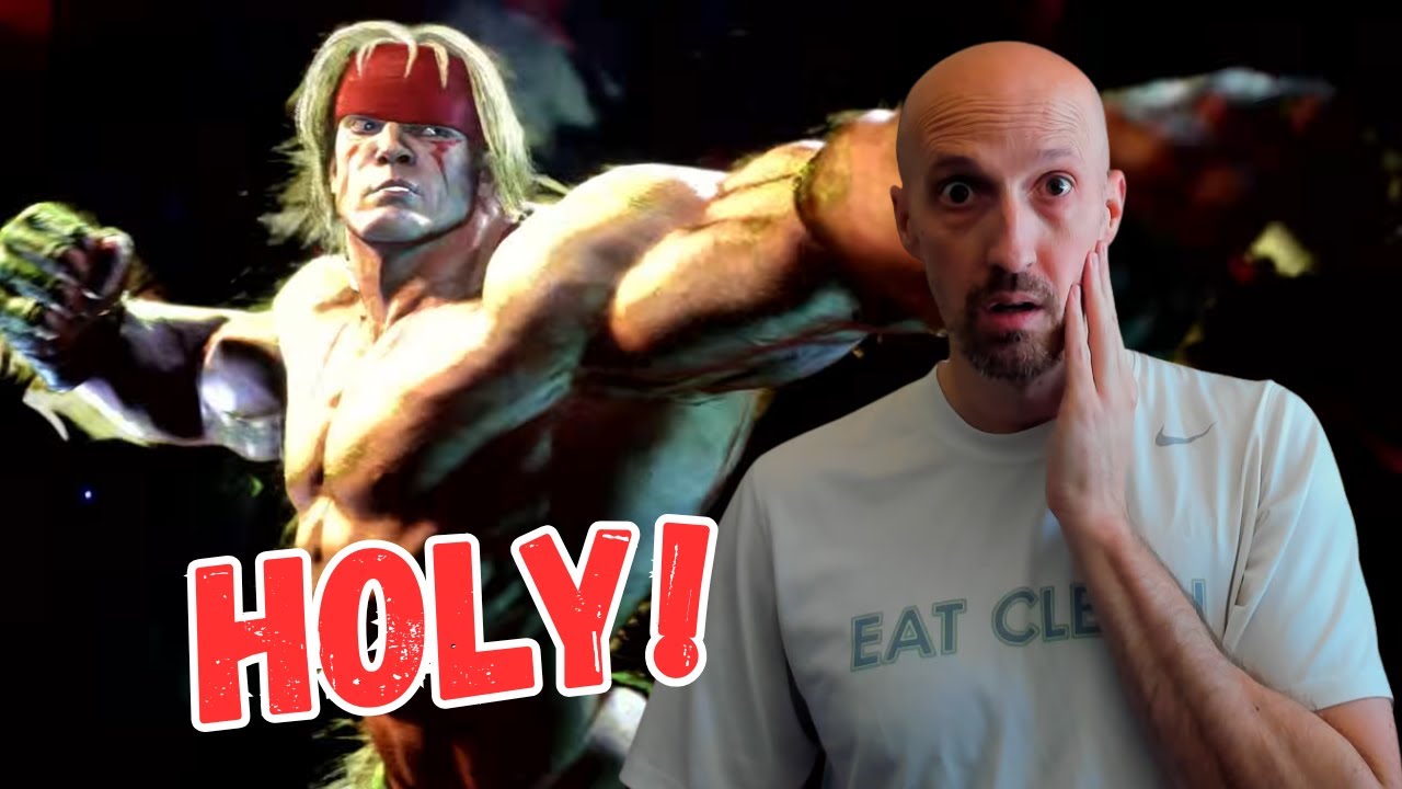 Alex looks incredible in Street Fighter 6!  Gameplay Trailer Reaction!
