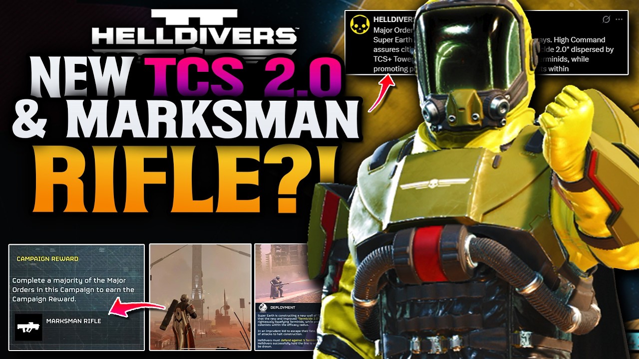 Helldivers 2: Миссии TCS 2.0! И ОГРОМНАЯ награда за кампанию!