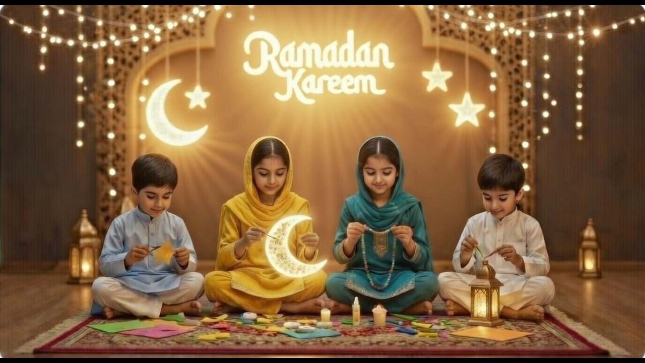 Aaya Aaya Ramazan 🌙 | Beautiful Islamic Kids ramadan song | Ramadan Nasheed 2026 for Children . 