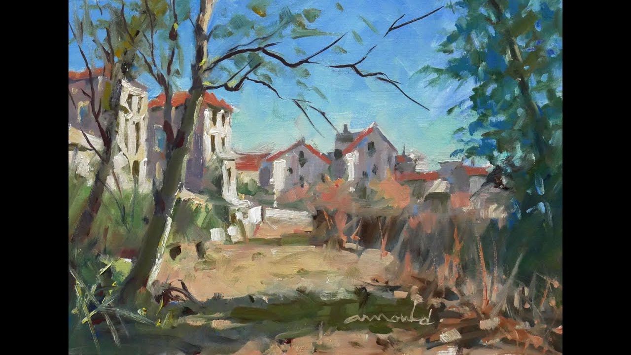 Comment  peindre à l'huile,  avec Christian Arnould