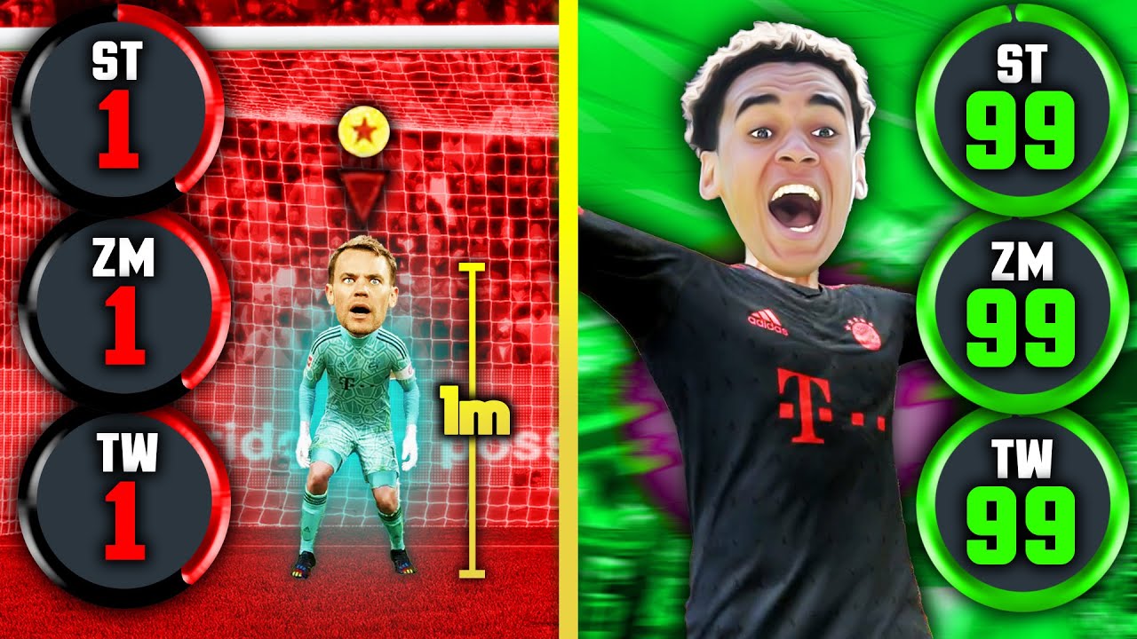 Sieg mit 1er Team = 99er für Bayern! 🚀 1-99 Teamupgrade Challenge in FIFA 23 💀