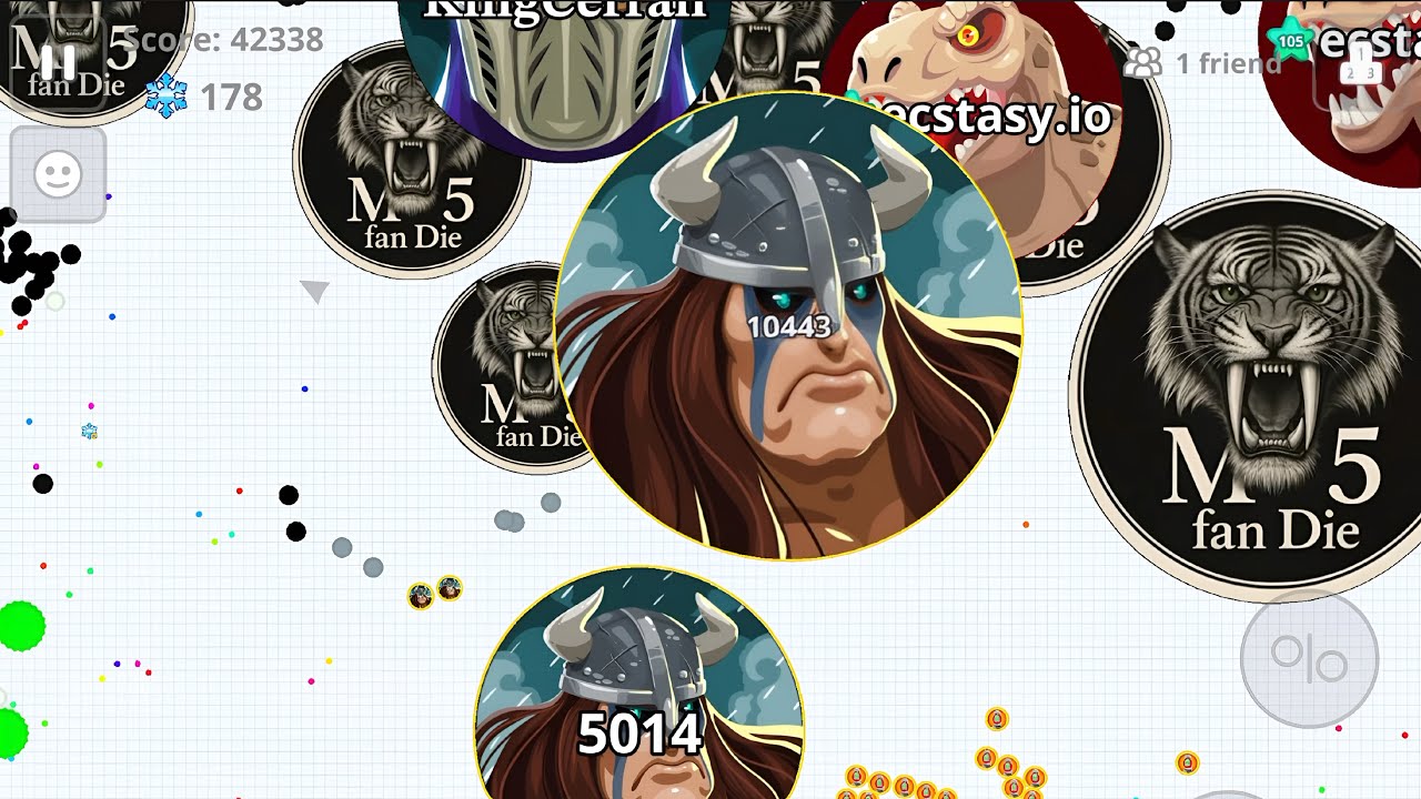 THE BEST DESTROY 😤 (AGARIO MOBILE)