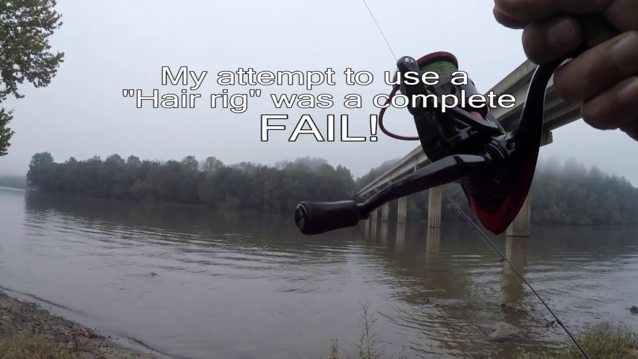 Fishing Fail 2018 - Hair Rig Attempt