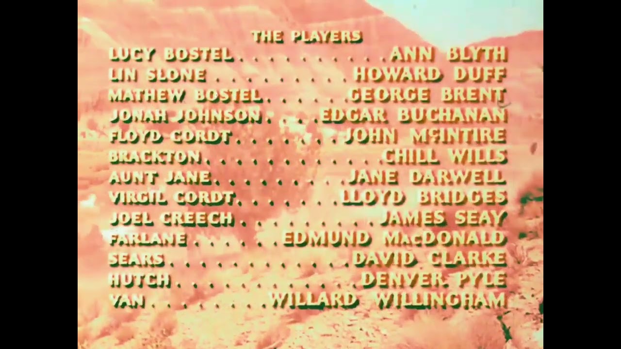 The End/A Universal-International Picture/End Credits (1949)
