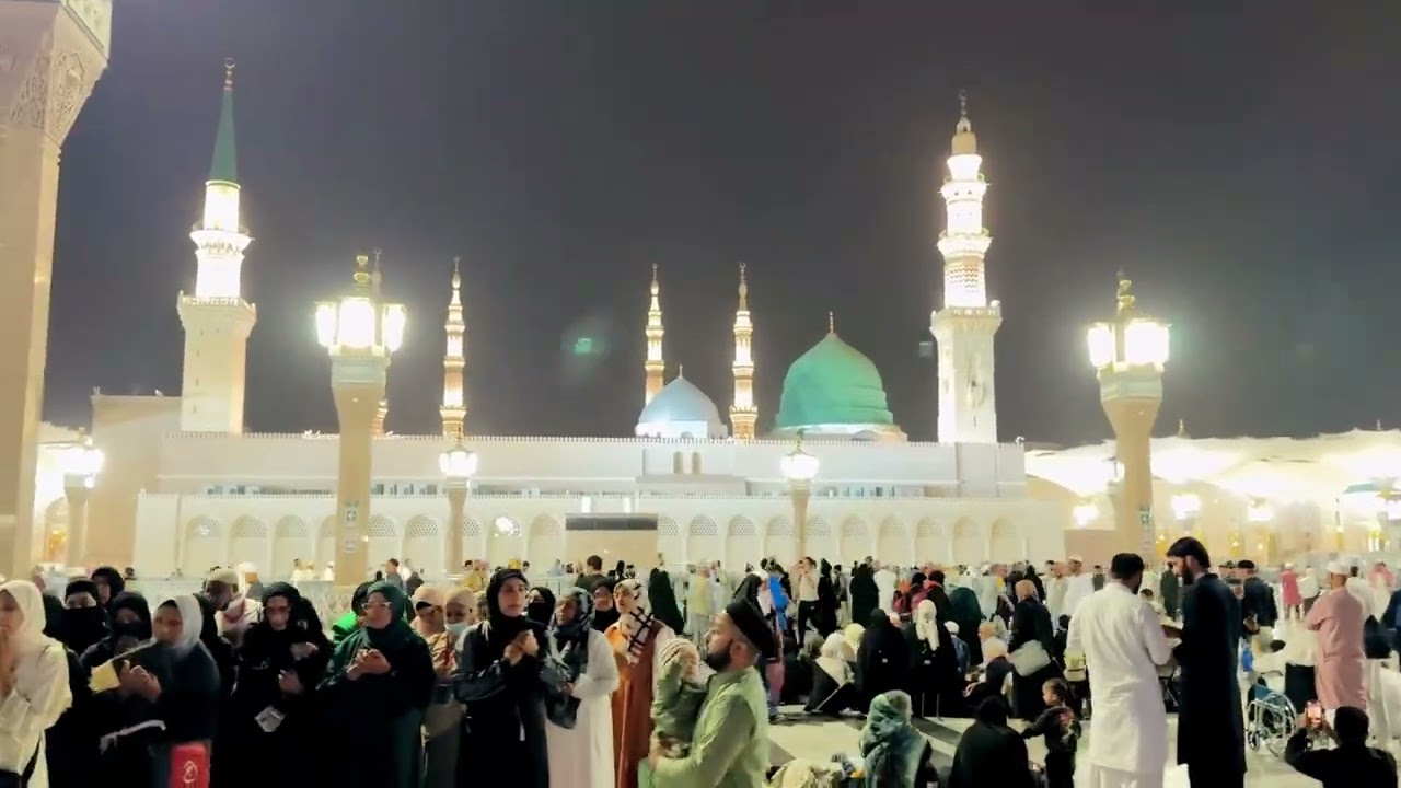 Masjid-e-Nabawi |  Madina Munawara Ka Safar |  Beautiful moments #madinasharif #madinaview #youtube