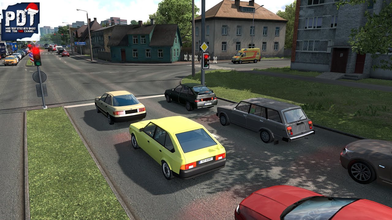 ✅[ETS2. V1.36]...PDT...Russian Traffic Pack by Jazzycat v 2.8.2
