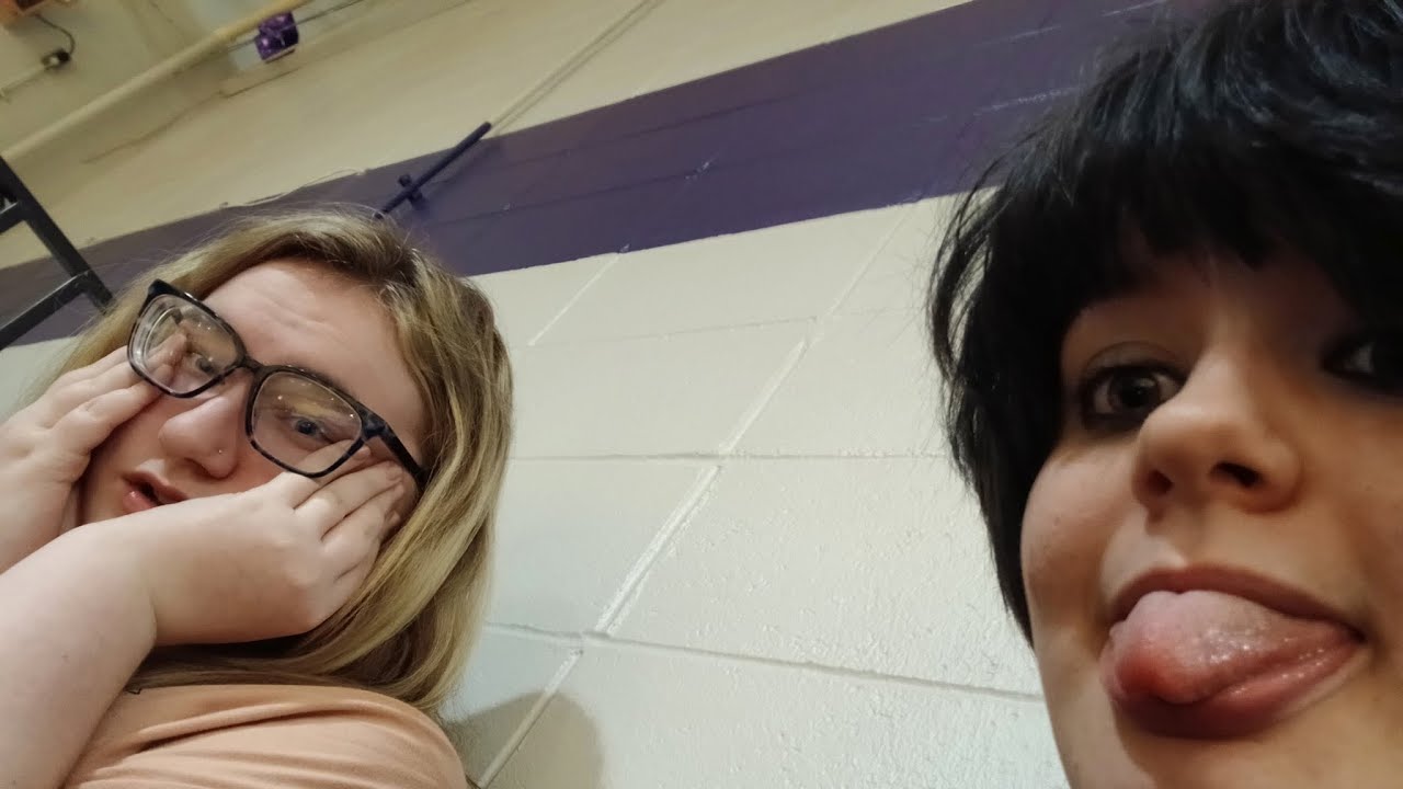 Me and Tiffany at school 