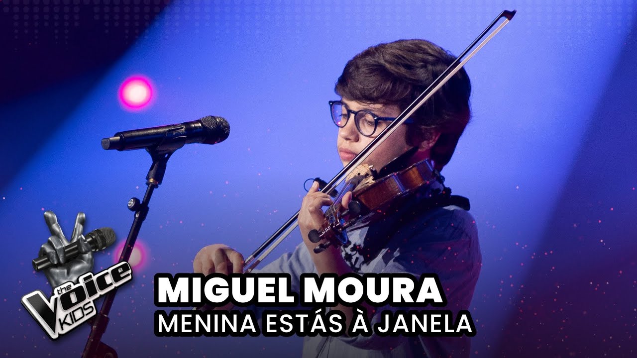 Miguel Moura - "Menina Estás à Janela" | Provas Cegas | The Voice Kids Portugal 2025