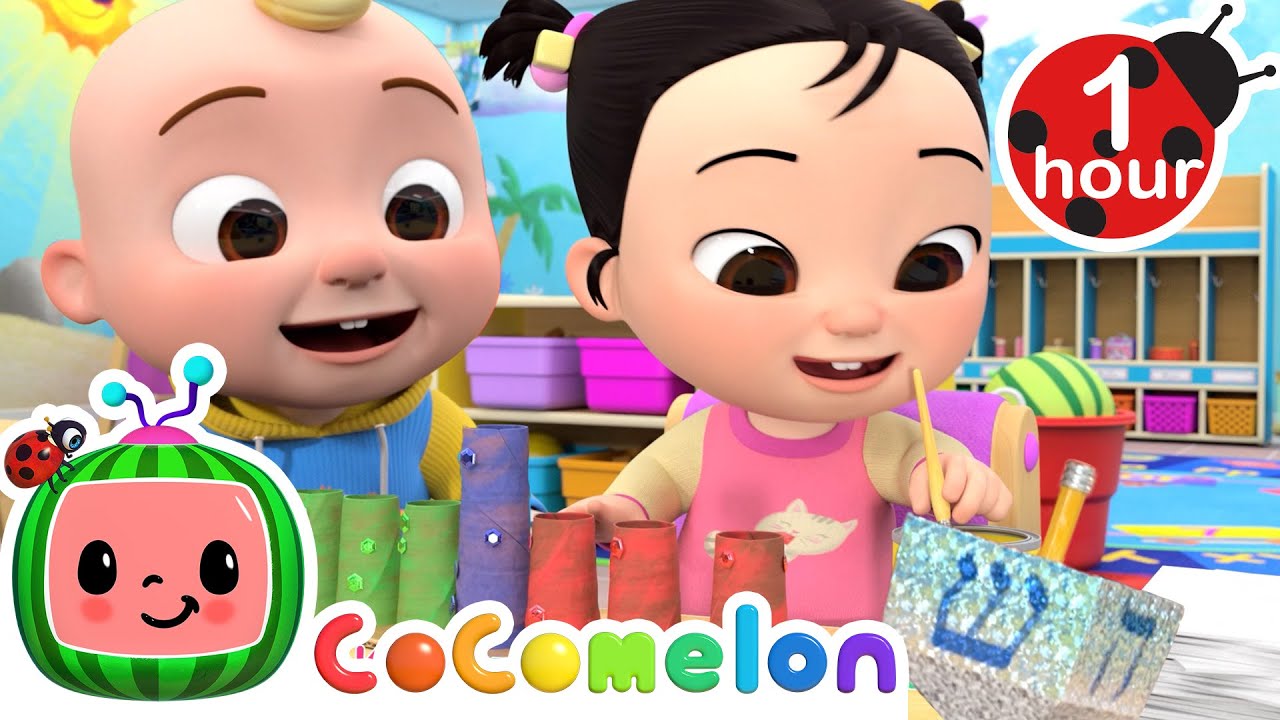 JJ and Cece's Holiday Crafts for Kids! | CoComelon Songs for Kids & Nursery Rhymes