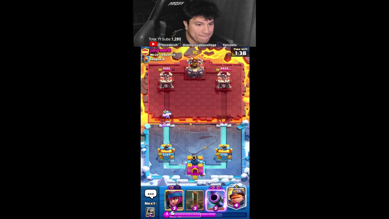 CLASH ROYALE N CHILL - 12k trophies?