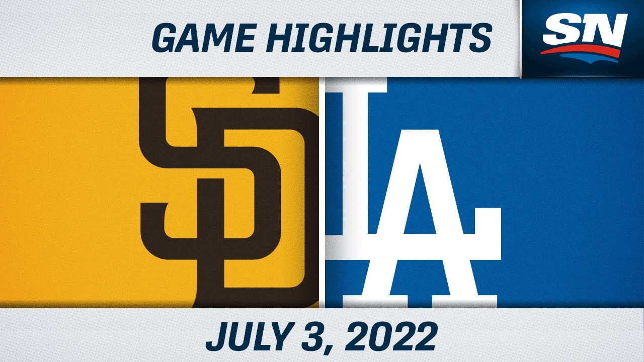 MLB Highlights | Padres vs. Dodgers - July 3, 2022