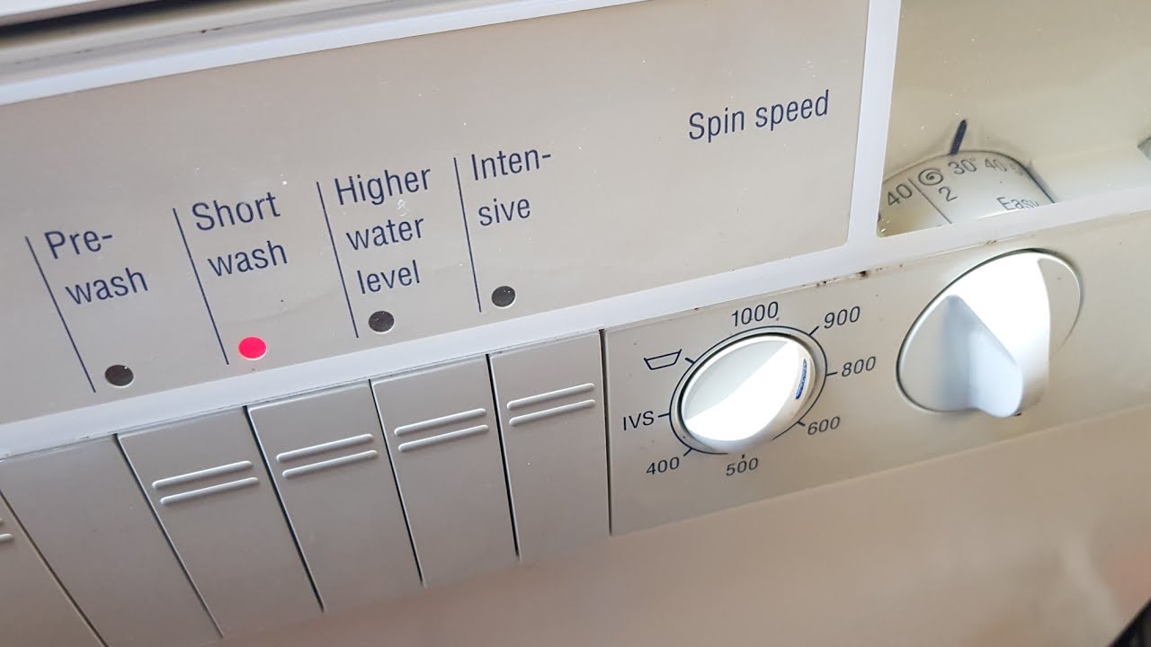 Bosch WFF2000 - Easy Care 30° + Short Wash (Full Cycle)