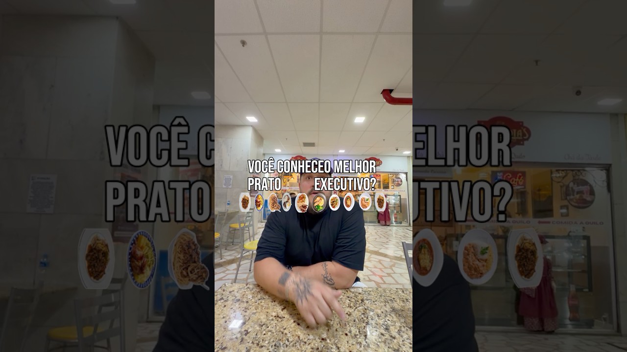 VOCÊ CONHECE O MELHOR PRATO EXECUTIVO?