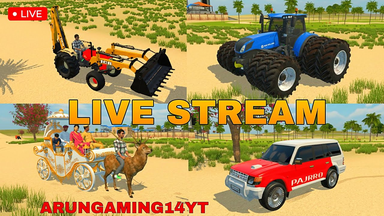 🔴 ARUNGAMING14YT LIVE STREAM INDIAN VEHICLES SIMULATOR 3D 🔴