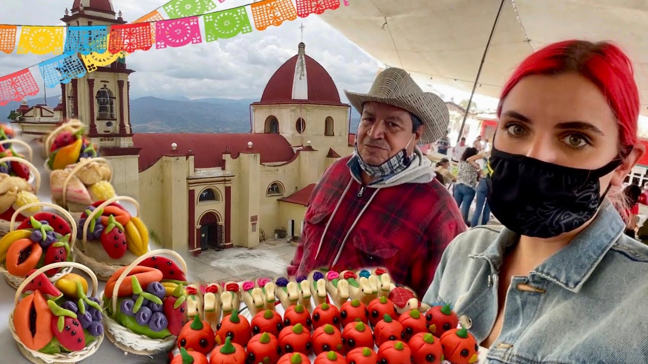 LA FERIA de DULCES de pepita para DÍA DE MUERTOS 💀 Malinaltenango, Estado de México