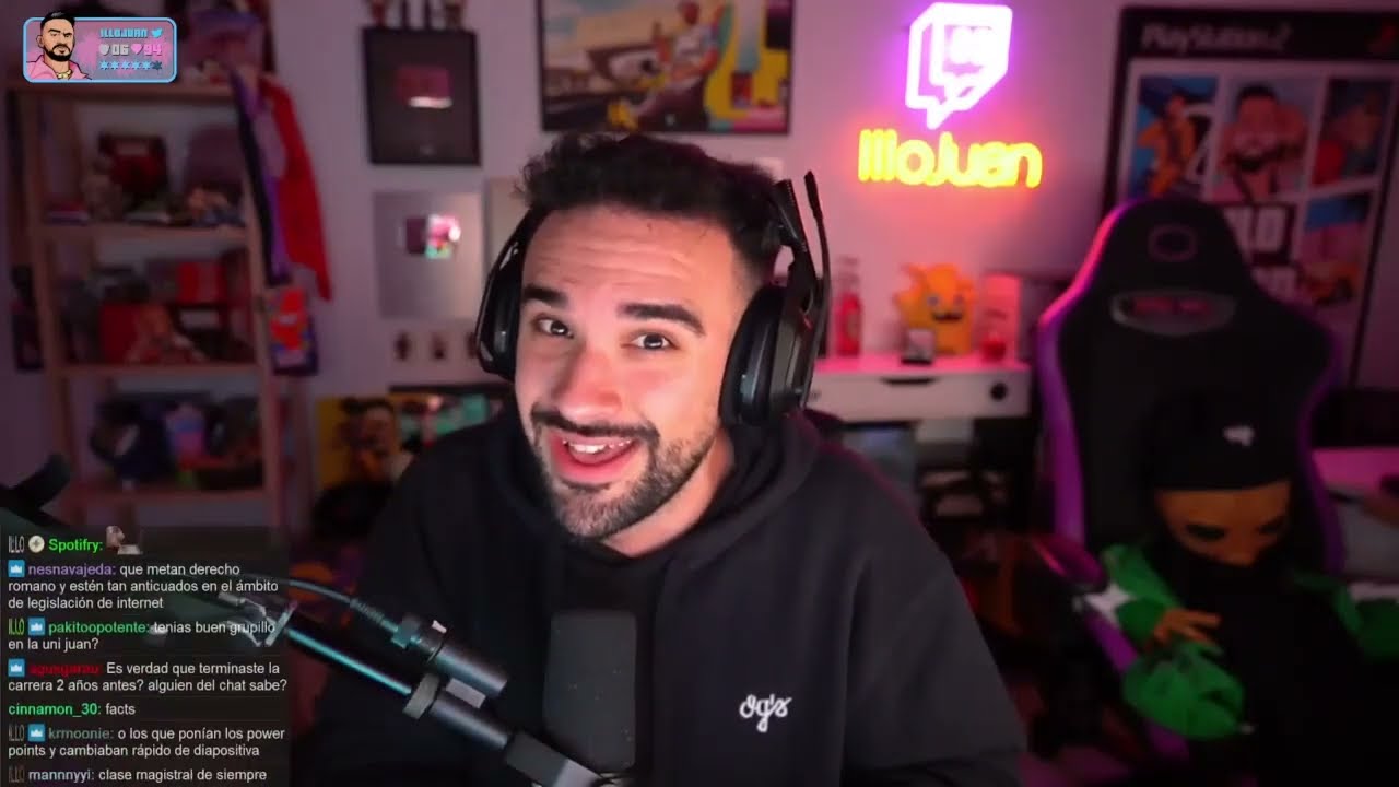 😂illojuan habla de la mi**da profesor que tuvo en la universidad🤣