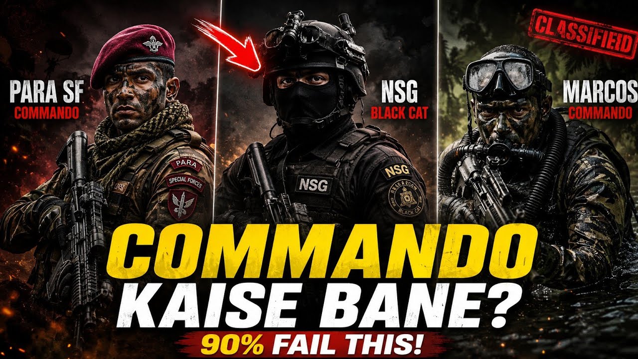 Commando kaise bane | How to become commando | Full Reality ✅