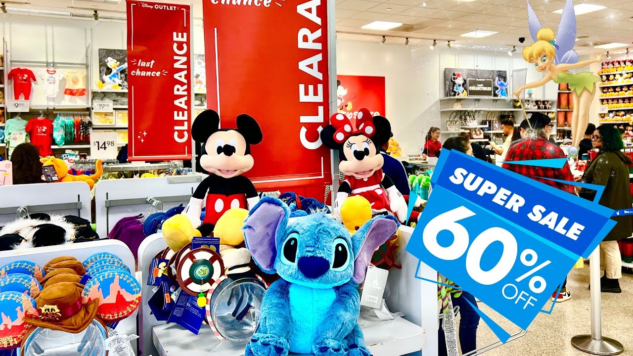 Crazy Disney Merch Discounts - Disney Store Outlet at Las Americas San Diego