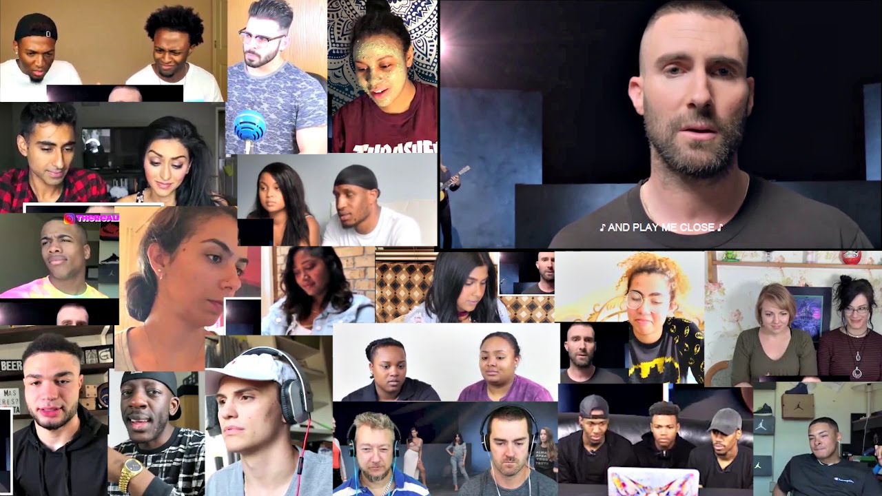 Maroon 5 - Girls Like You (Feat. Cardi B) Reaction Mashup