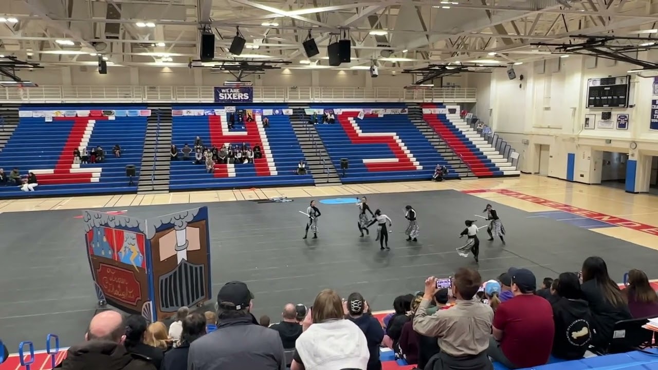Leigh High School Winter Guard 2024 &ldquo;We Are The Answer&rdquo;