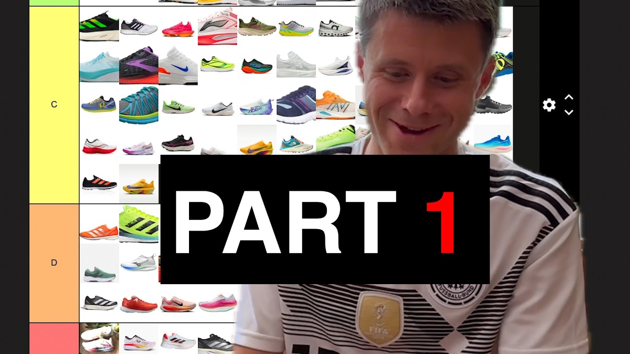 ULTIMATE Running Shoe Tier List: The BEST Shoes I have ever run in?!