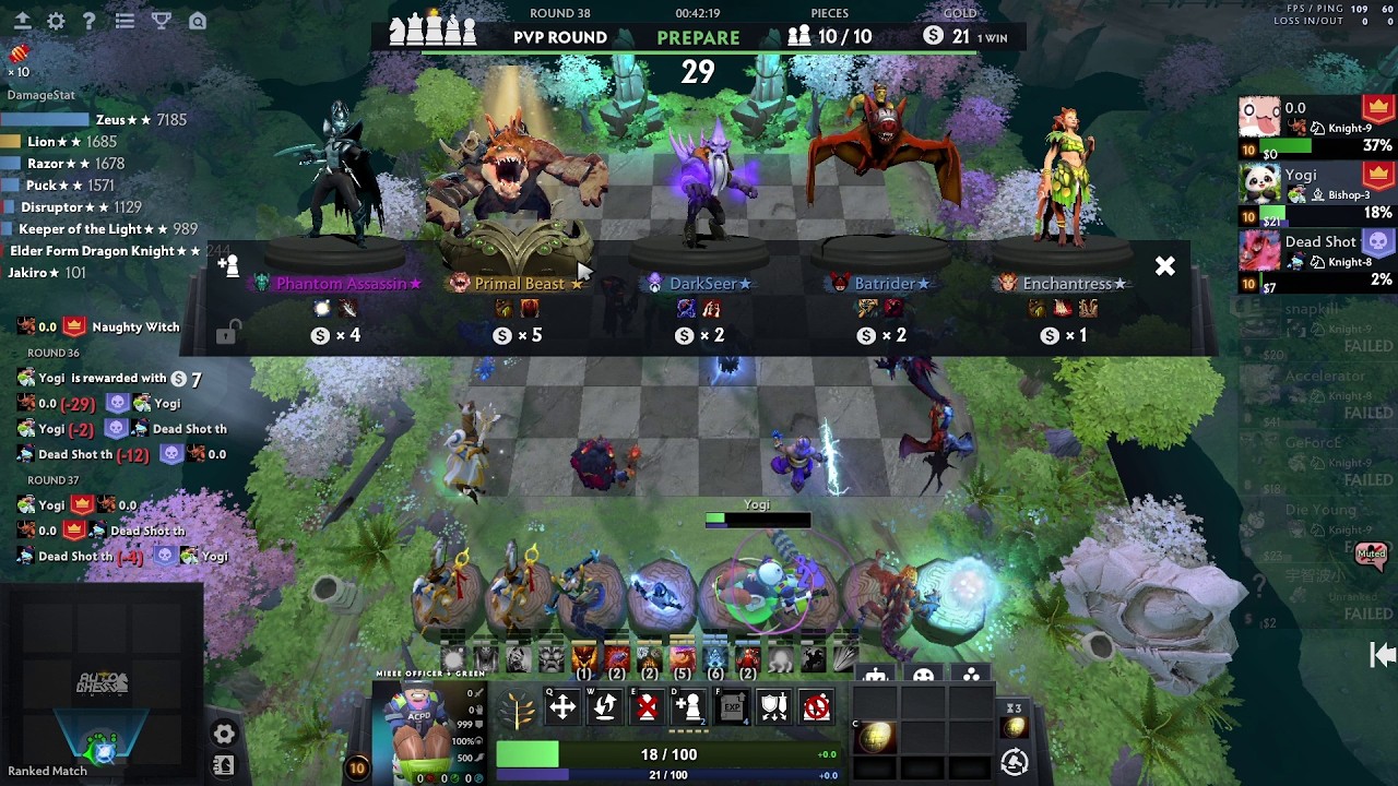 Total Annihilation: 5-Dragons Best Build | Dota 2 Arcade Auto Chess Season 41