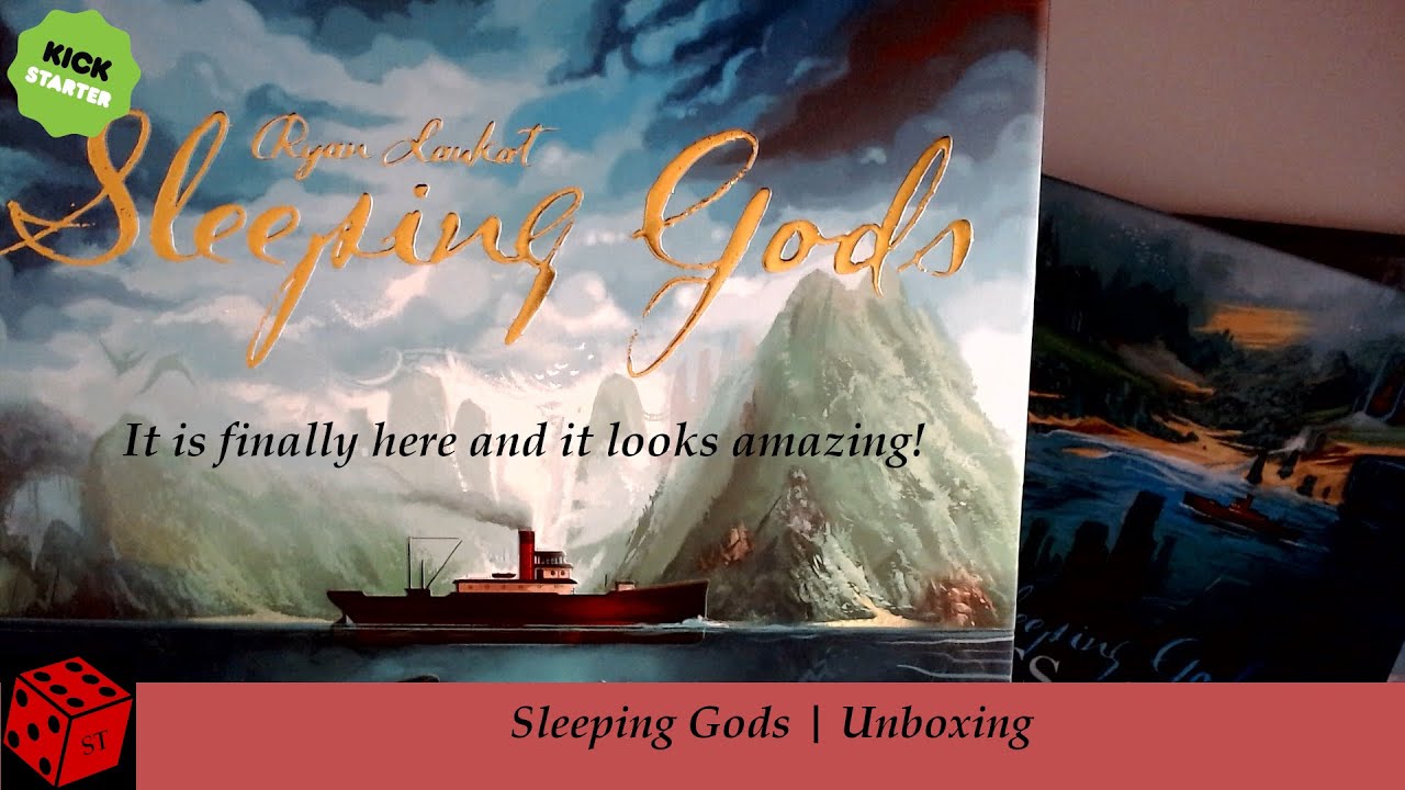 Unboxing/First Look | Sleeping Gods: Kickstarter Deluxe Edition