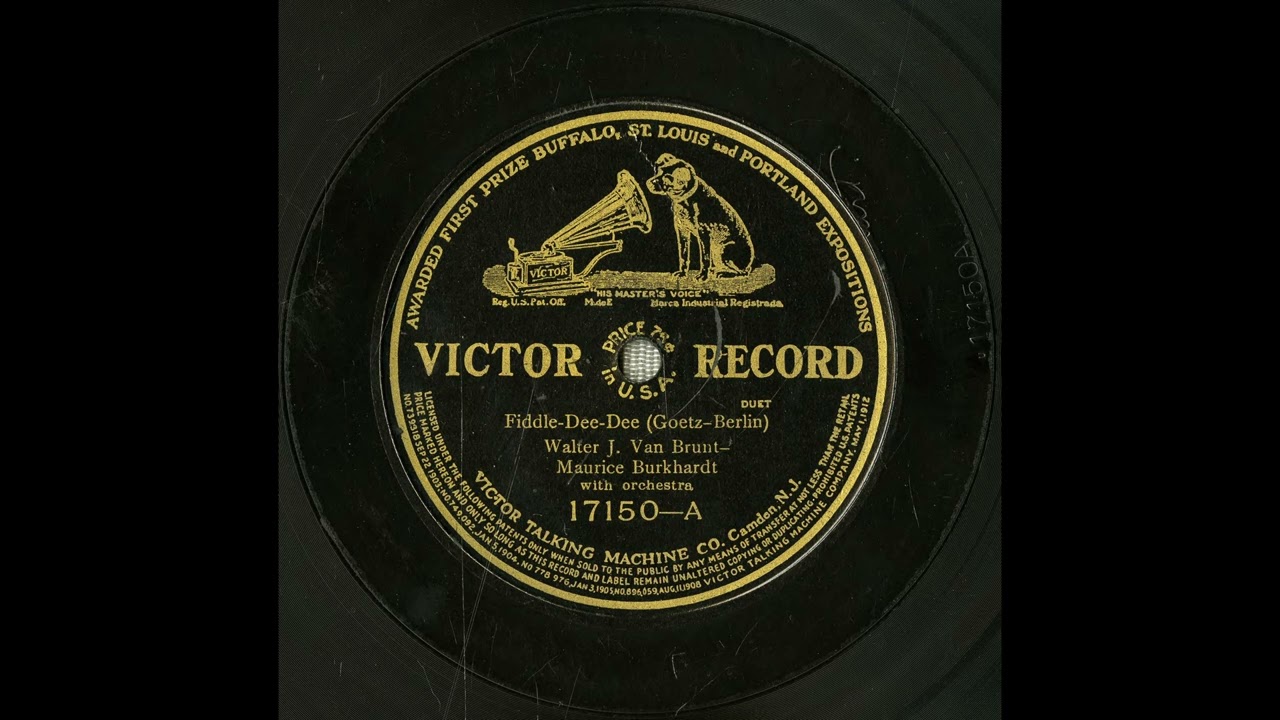 Maurice Burkhardt - Fiddle Dee-Dee (1912)