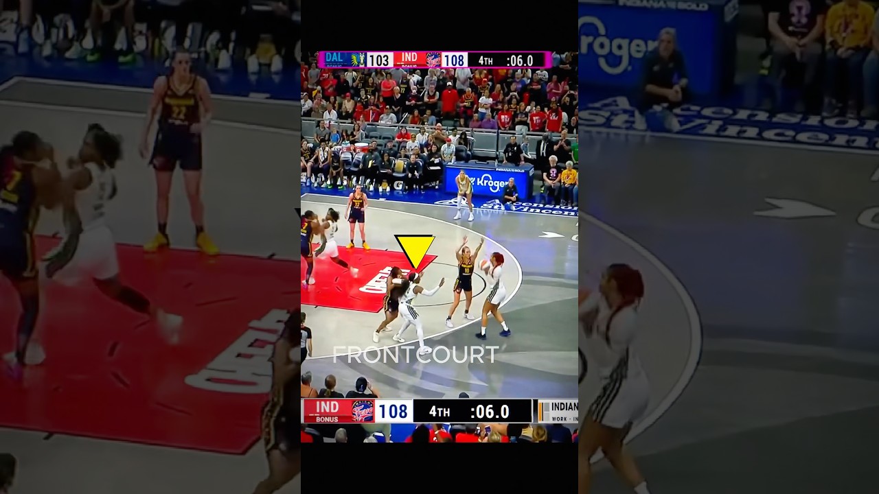 PART 2 - Clark&rsquo;s 35 Pts in Thrilling Ending 🎬 Dallas Wings vs Indiana Fever #wnba #shorts