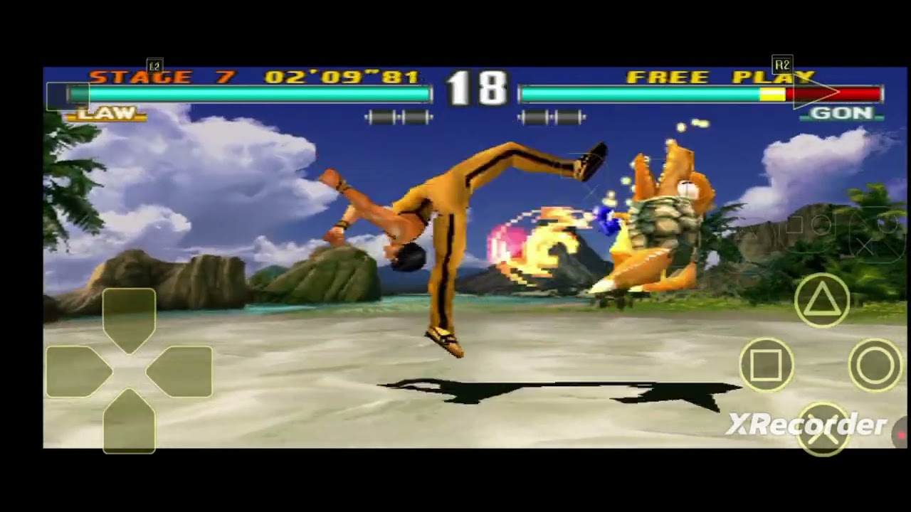 Tekken 3 Marshall Law The Best gameplay 