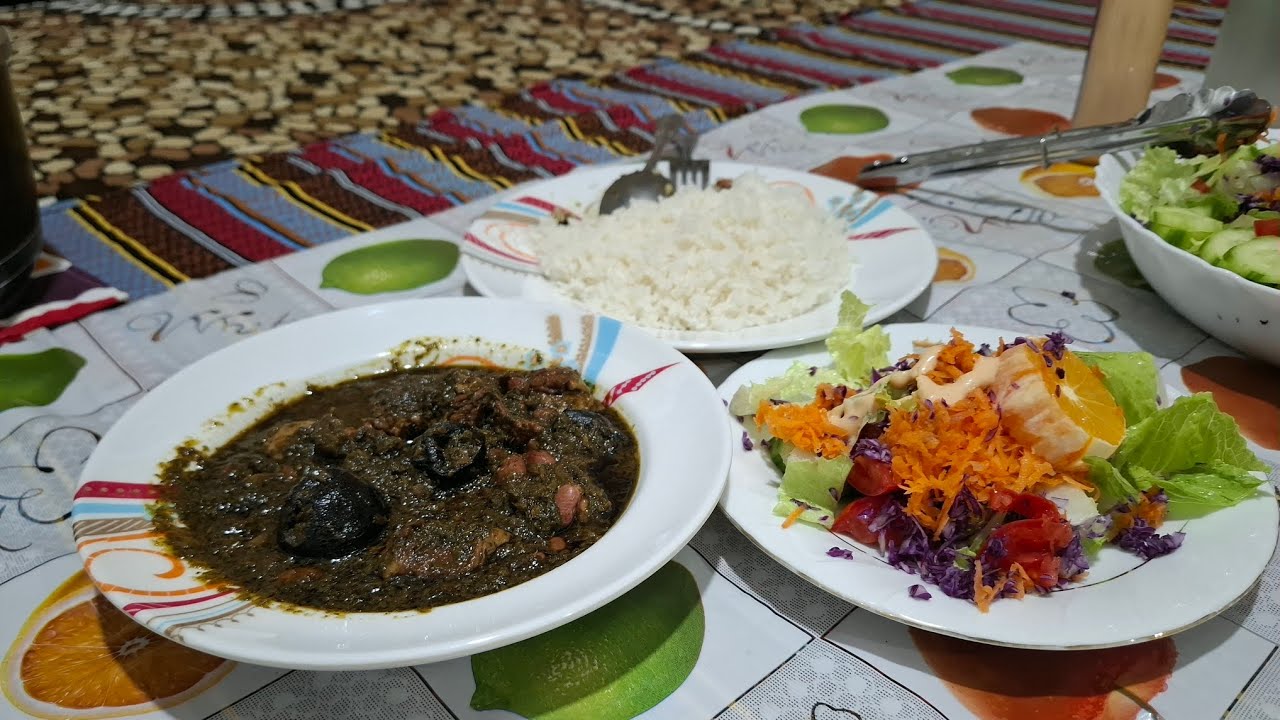 A super delicious and incredibly fragrant Ghormeh Sabzi that makes your mouth water instantly 🤤🌿