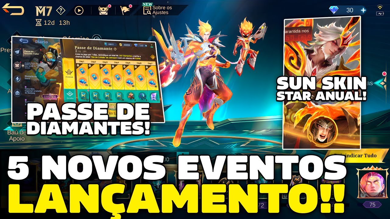 OS PR&Oacute;XIMOS 5 EVENTOS QUE IR&Atilde;O CHEGAR NO MOBILE LEGENDS