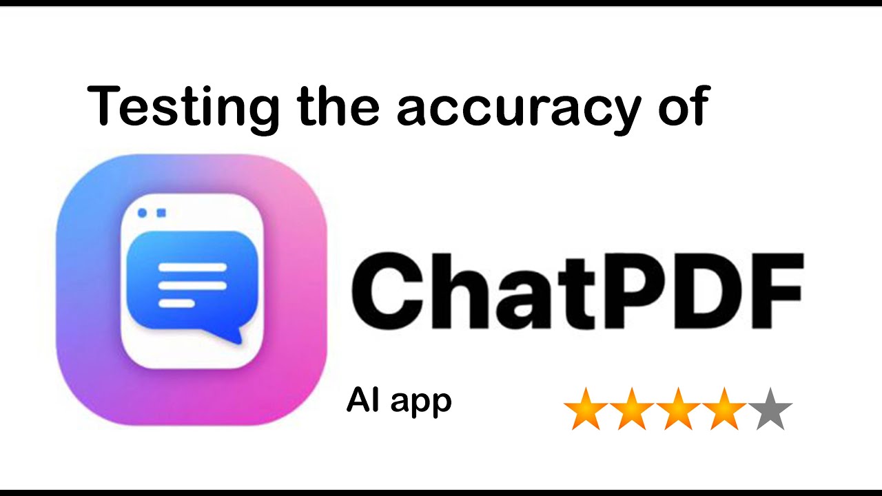 Testing the accuracy of ChatPDF: An AI app for reviewing an article