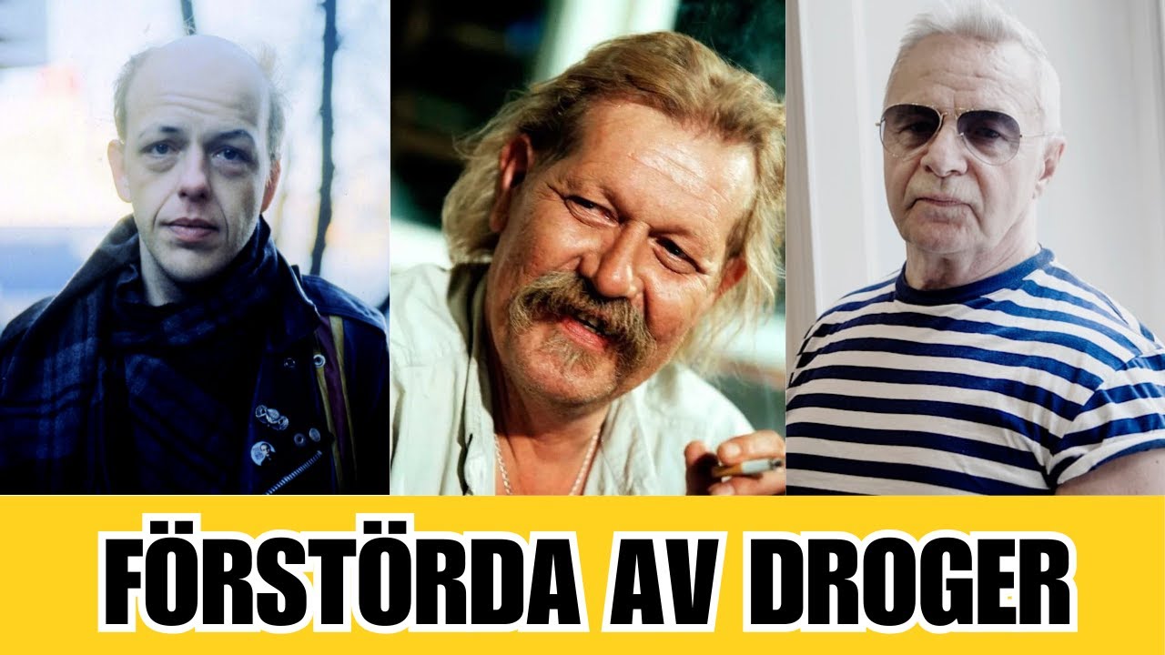 10 svenska stjärnor som förstördes av droger