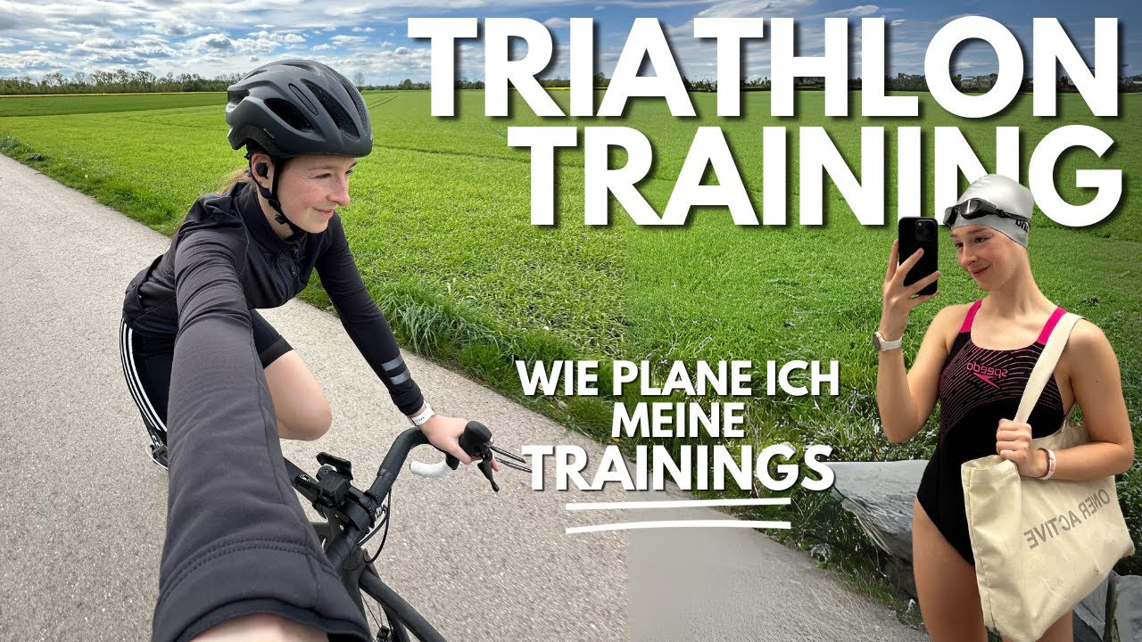 Ich trainiere für meinen ERSTEN Triathlon | Wie ich meine Trainings plane! *Erstes Koppeltraining*