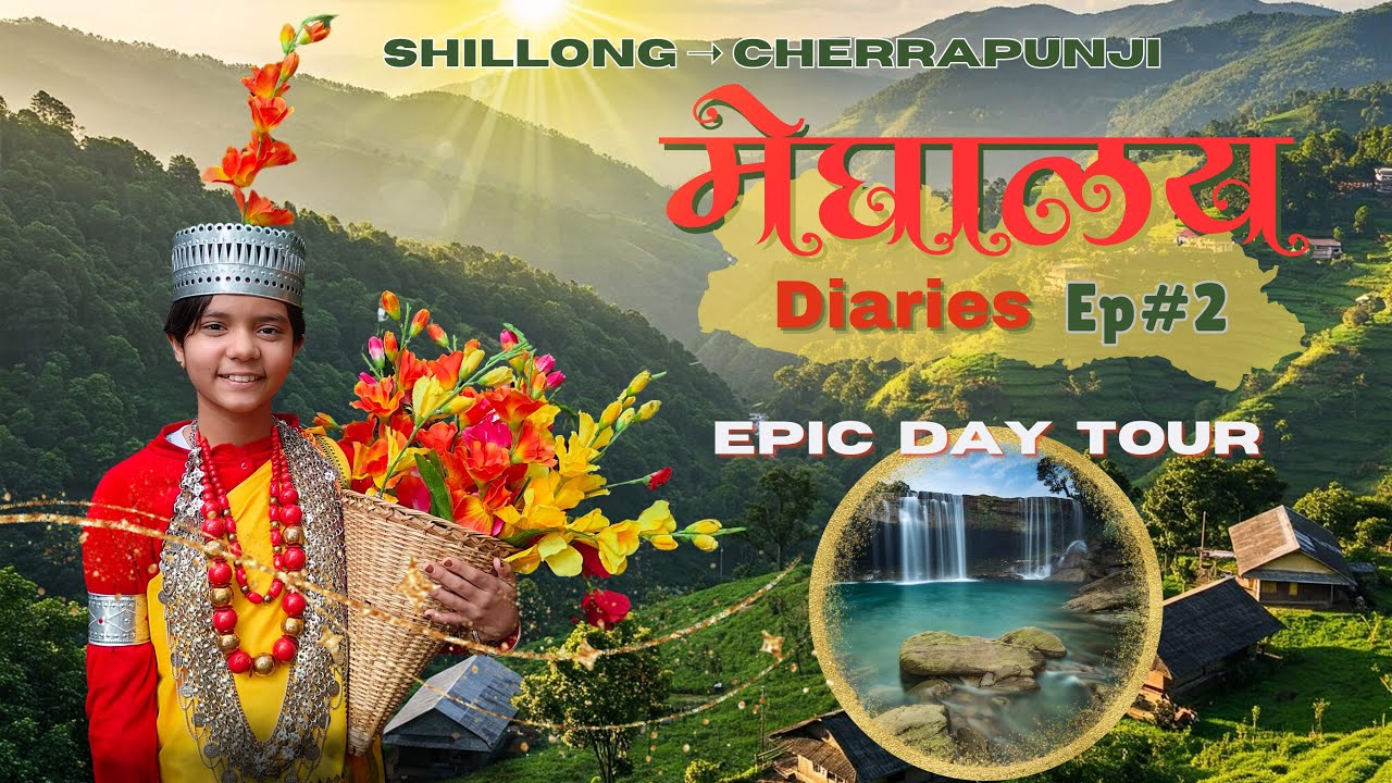 I Explored Cherrapunji's Hidden Gems Garden of Caves & Mawsmai